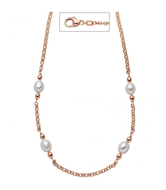 Collier 925 Silber rotgold - 4053258322307