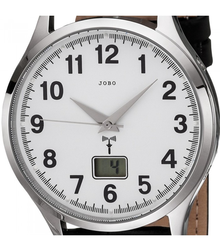 JOBO Herren Armbanduhr Funk - 46987 - Schmuck & Uhren Paradies