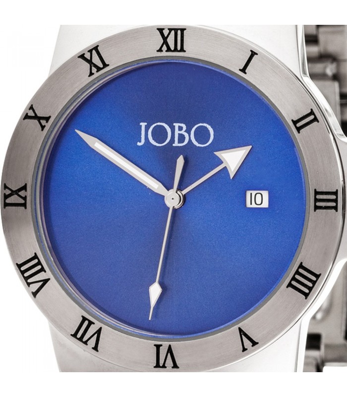 - blau & Armbanduhr Schmuck Uhren Paradies - 47056 JOBO Herren