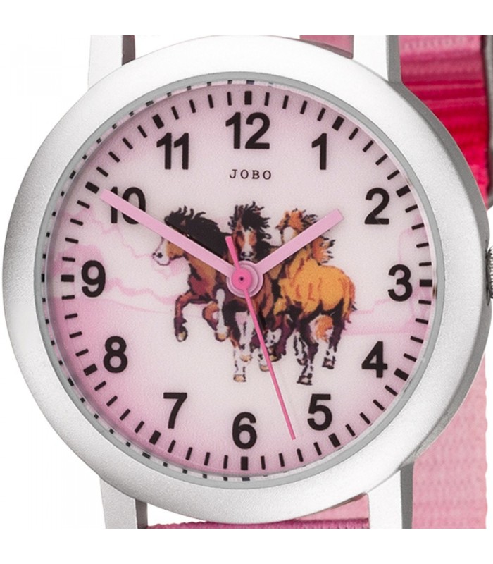 Offizieller Store JOBO Kinder Armbanduhr Pferde - Uhren Schmuck - Paradies 46934 