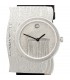 ARS Damen-Armbanduhr Quarz Analog 925 Sterling Silber Lederband Mineralglas.