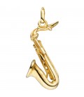 Anhänger Saxophon 333 Gold - 45159