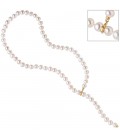 Perlenkette mit Süßwasser Perlen - 47080