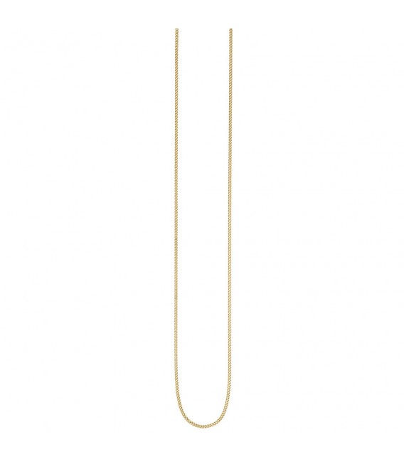 Schlangenkette aus 585 Gelbgold 2,4 mm 45 cm Gold Kette Halskette Goldkette. Bild 3