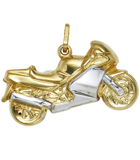 Anhänger Motorrad 333 Gold - 4053258086162