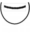 Leder Halskette Kette Schnur - 40293