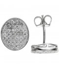 Ohrstecker oval 925 Sterling - 48389