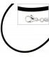 Halskette Kautschuk schwarz mit - 4053258103555