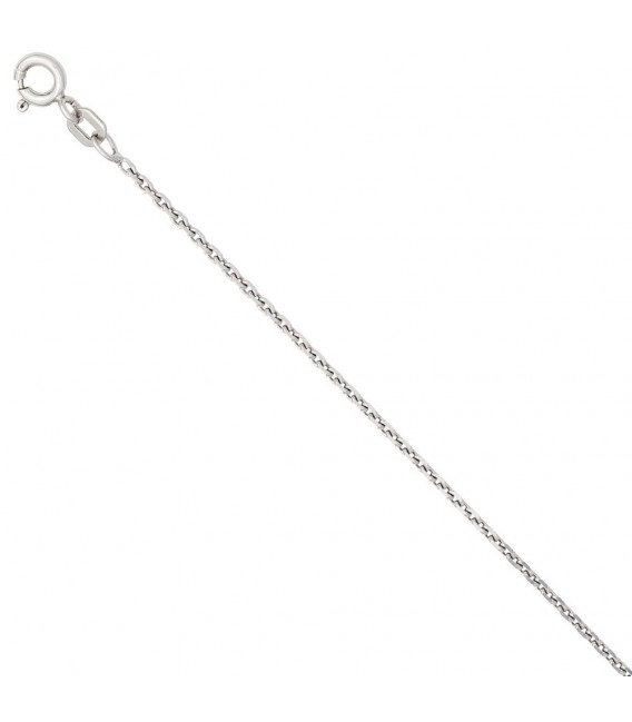 Ankerkette 925 Silber 1,5 mm 45 cm Halskette Kette Silberkette Federring.