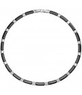 Collier Halskette aus schwarzer Keramik - 46167