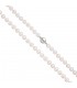 Perlenkette mit Akoya Zuchtperlen 45 cm Magnet-Schließe aus 925 Sterlingsilber.