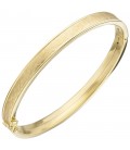 Armreif Armband oval 375 Gold - 48600