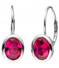 Boutons oval 925 Sterling - 46474