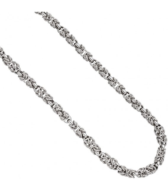 Halskette Kette 925 Sterling Silber 50 cm Silberkette Karabiner.