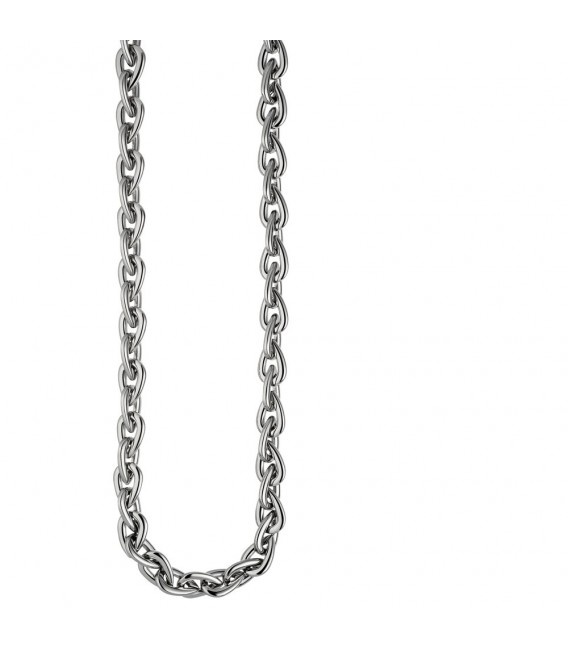 Collier Halskette aus Edelstahl 47 cm Kette.