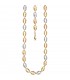 Halskette Kette 585 Gold dreifarbig tricolor 45 cm - Bild 2
