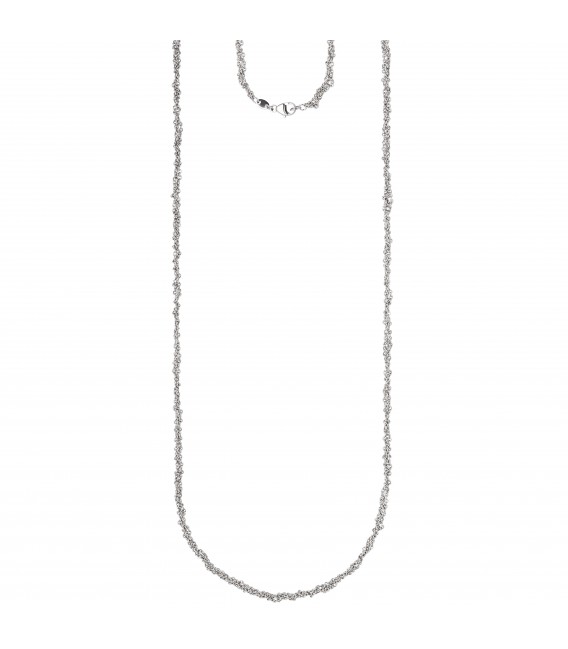 Ankerkette 925 Sterling Silber 85 cm Kette Halskette Silberkette Karabiner - Bild 1