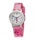 JOBO Kinder Armbanduhr Schmetterling pink rosa Quarz Analog Aluminium Kinderuhr - Bild 1