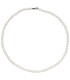 Kette mit Süßwasser Perlen und 925 Sterling Silber 45 cm Perlenkette - Bild 1
