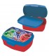 PJ MASKS Kinder Brotdose mit Einsatz aus Kunststoff rot blau - Bild 1