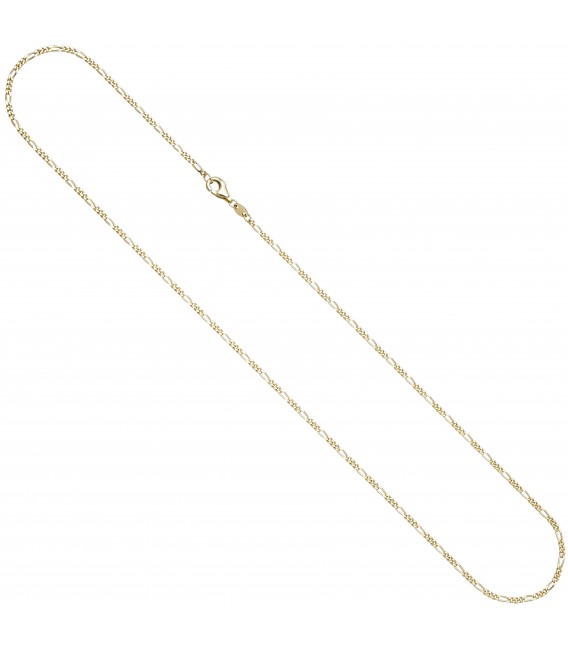 7 mm 45 cm Kette Halskette Goldkette - Bild 1
