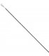Rundankerkette Edelstahl schwarz lackiert 45 cm Kette Halskette Karabiner - Bild 3