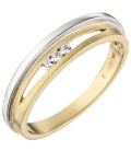 Damen Ring 375 Gold Gelbgold - 50493
