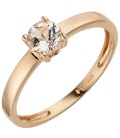 Damen Ring 585 Gold Rotgold - 50461