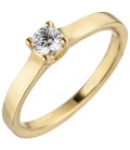 Damen Ring 585 Gold Gelbgold - 50748