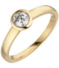 Damen Ring 585 Gold Gelbgold - 50793