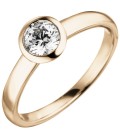 Damen Ring 585 Gold Rotgold - 50810