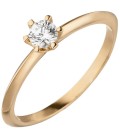 Damen Ring 585 Gold Rotgold - 50843
