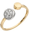 Damen Ring offen 375 Gold - 50697