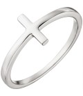 Damen Ring Kreuz 375 Gold - 50705