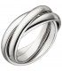 Damen Ring verschlungen aus 3 Ringen 925 Sterling Silber - Bild 1