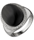 Damen Ring 925 Sterling Silber - 52298