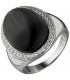 Damen Ring 925 Sterling Silber 1 Monstein-Imitation 38 Zirkonia Silberring - Bild 1