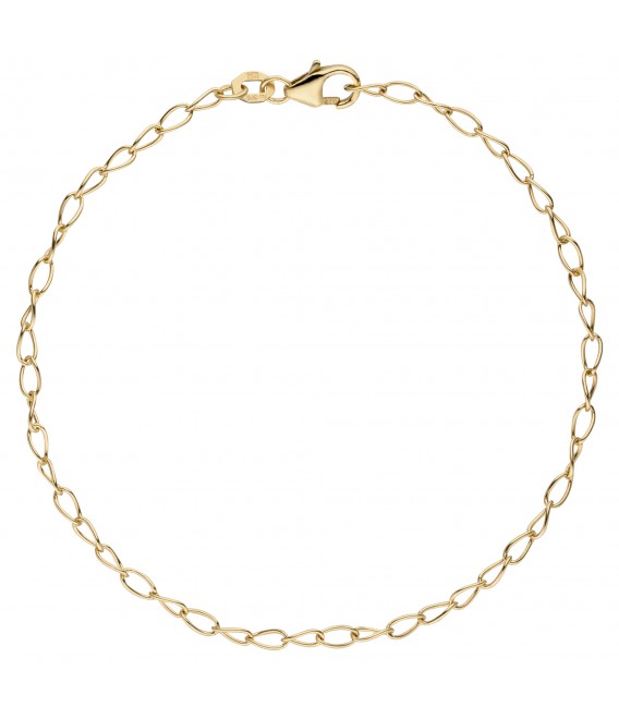Ankerarmband weit 375 Gold Gelbgold 19 cm Armband Goldarmband - Bild 2